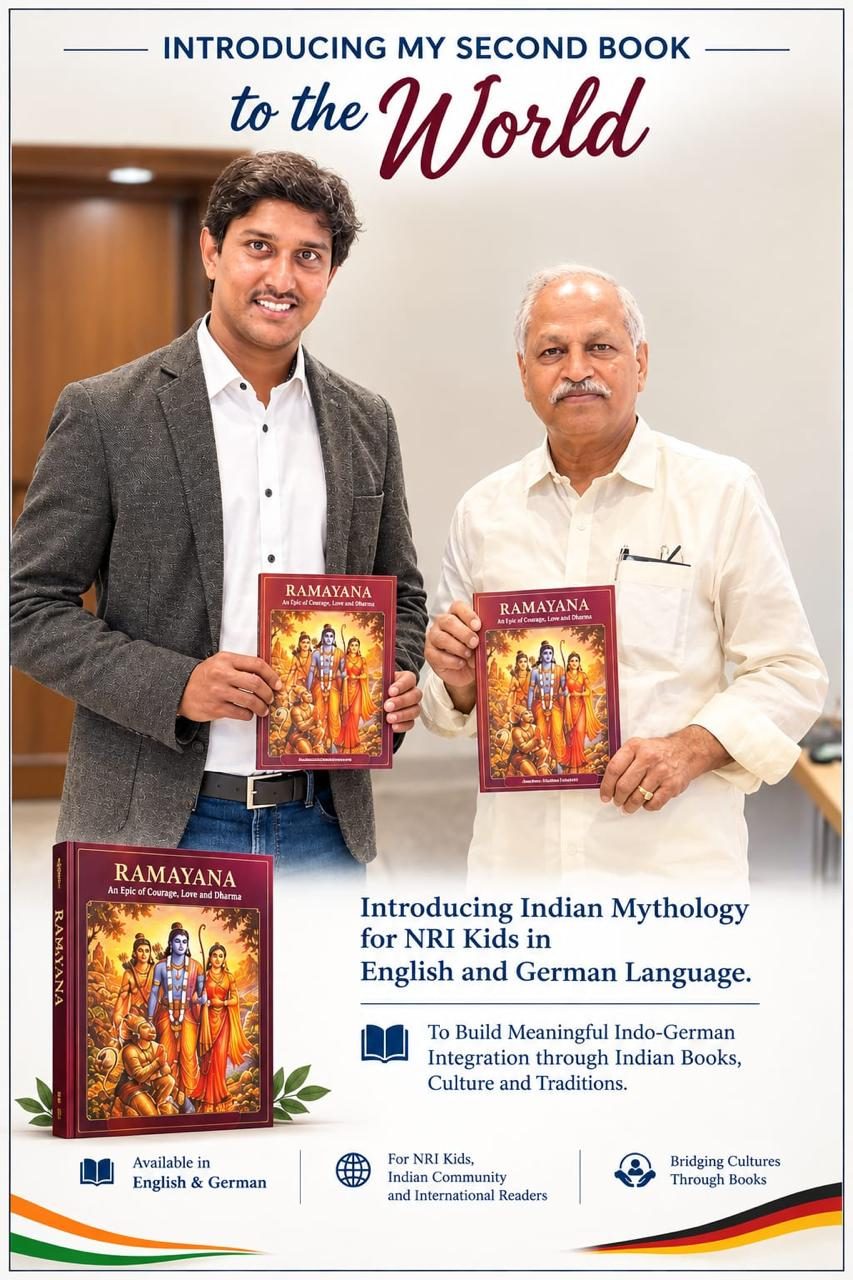 RAMAYANA book launch poster